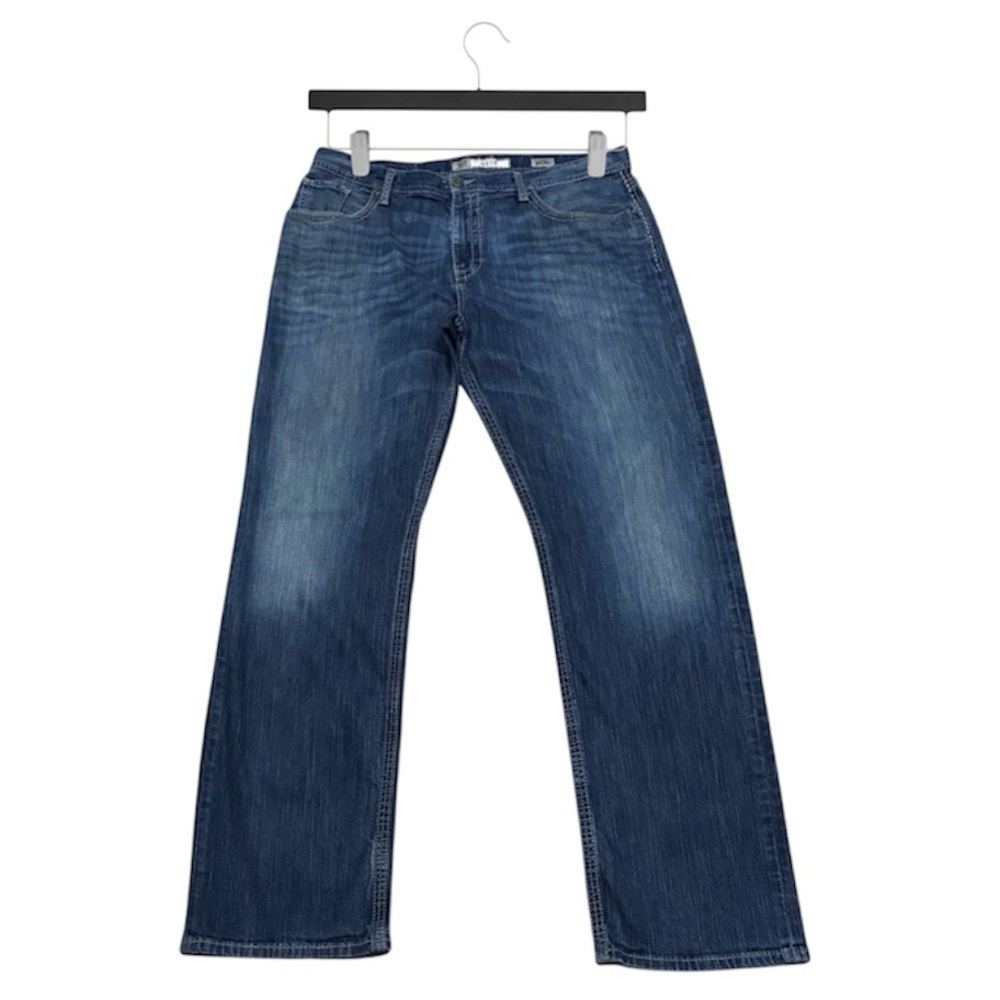 BKE Seth Straight Leg Stretch Jeans Mens 40x36 Medium Wash EUC
